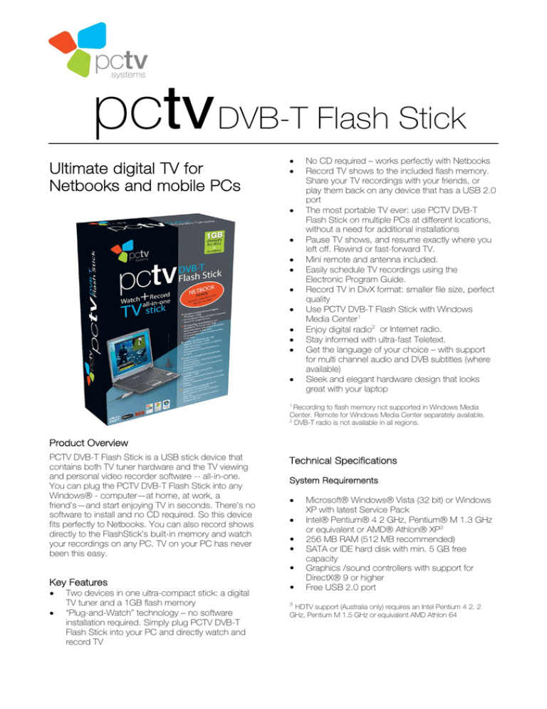 pctv systems hd mini stick