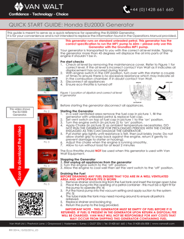 Honda Eu2000i Generator Quick Start Guide Manualzz Honda Eu2000i Generator Quick Start Guide Manualzz