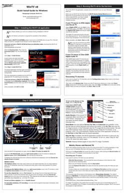 like hauppauge wintv v8 application and titantv