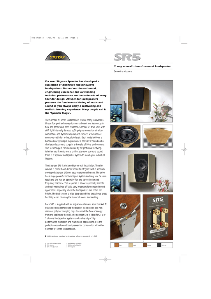 spendor sr5