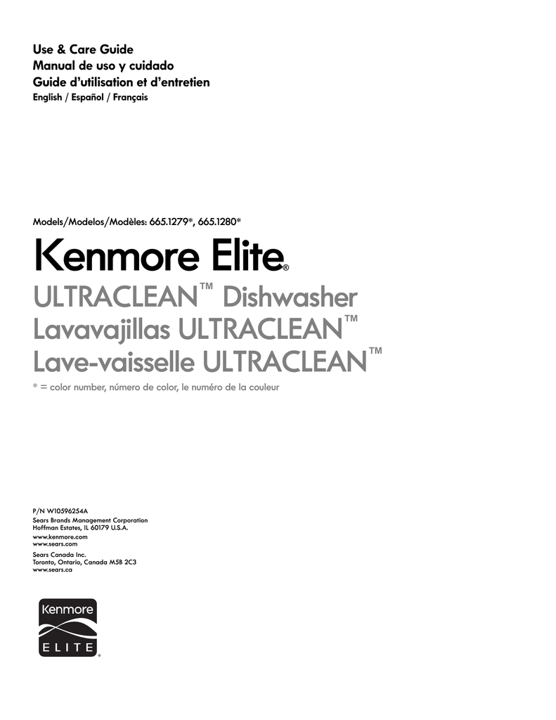 Kenmore Elite Manualzz