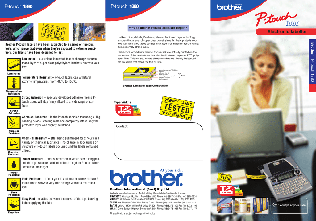 brother 1880 label maker - Labels 2021