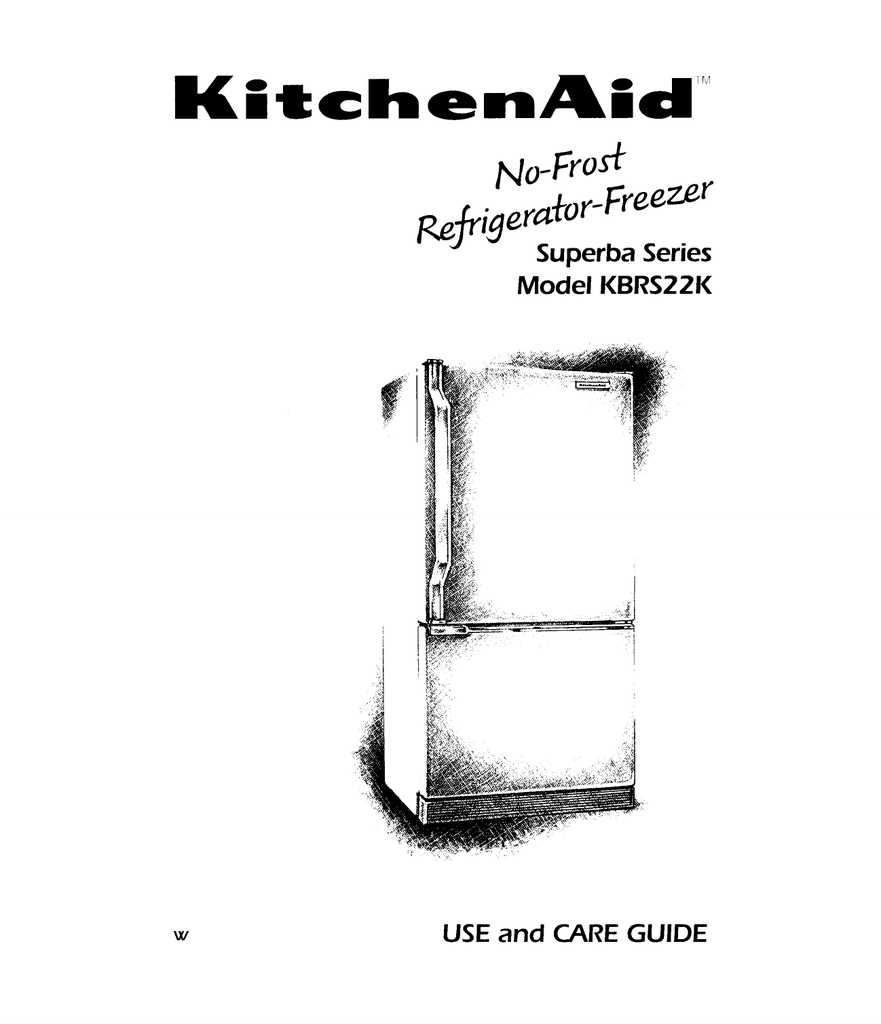 KitchenAid Refrigerator Repair Manual Manualzz