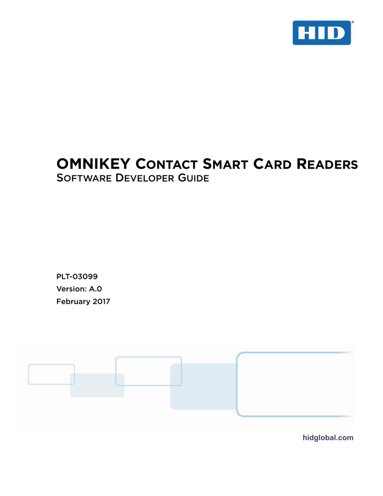 OMNIKEY Contact Smart Card Readers Software Manualzz