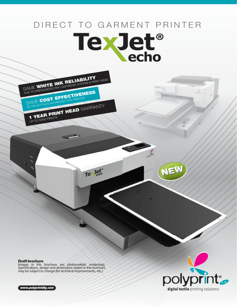 Texjet Echo Manualzz