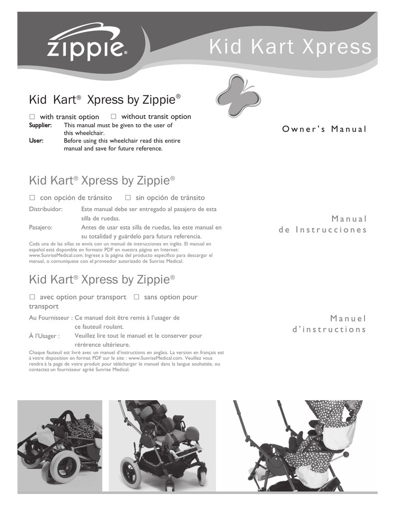 Kid Kart Xpress Manualzz