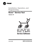 Trane Rover 7.0 Manual: Installation, Operation, Programming | Manualzz