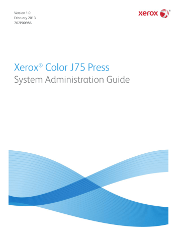 Using CentreWare Internet Services. Xerox Color J75 | Manualzz