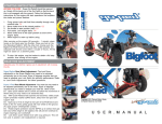 Go-Ped Super BigFoot User manual