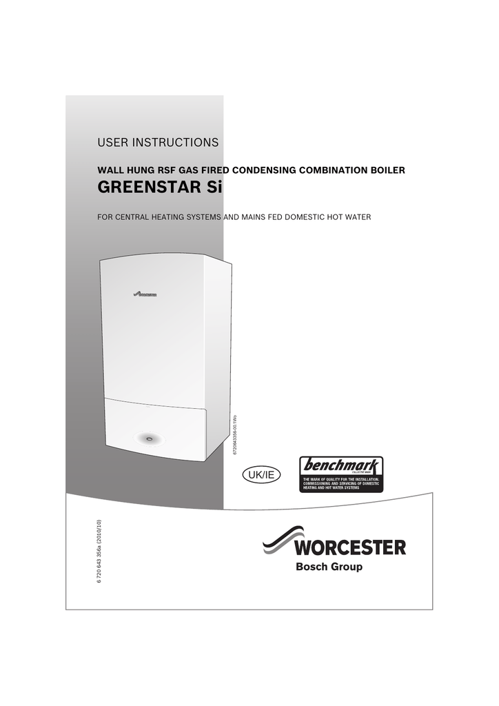 Worcester Boiler Greenstar 30si MK III Manualzz