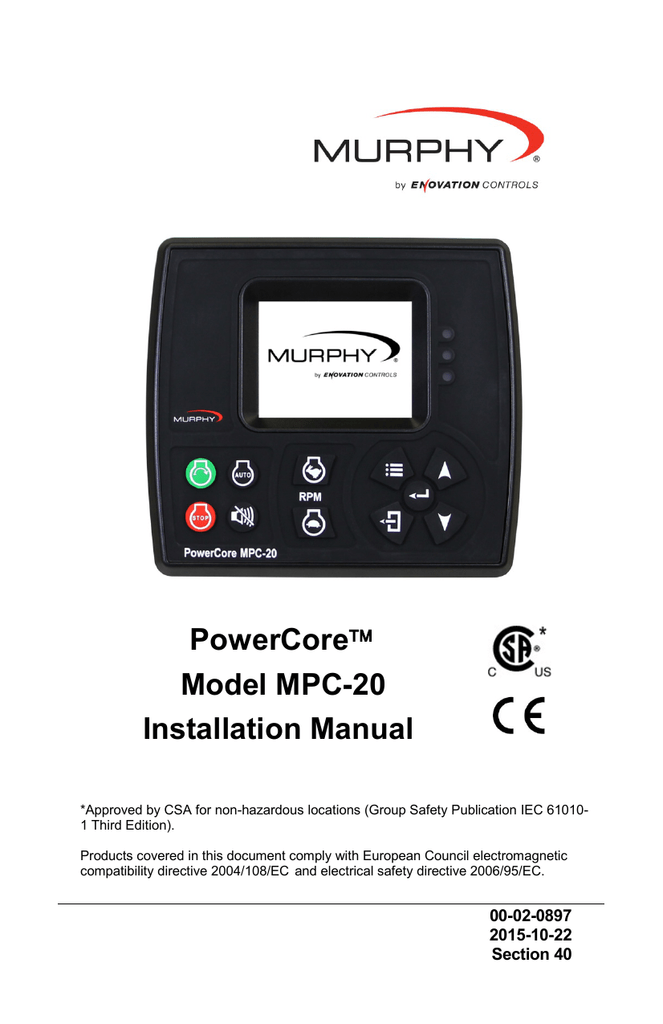 Murphy 00020897 Manualzz