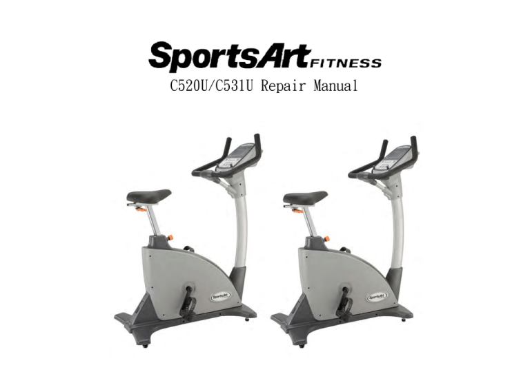 SportsArt C531U, C520U User manual Manualzz