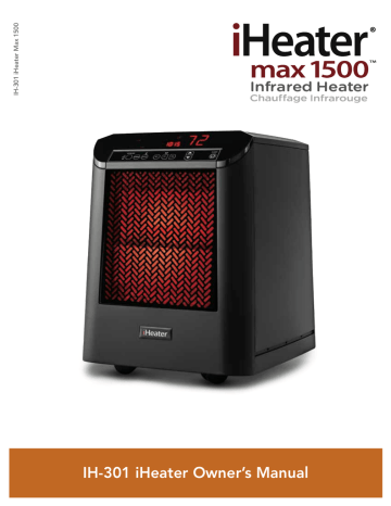 IH-301 iHeater Owner`s Manual | Manualzz