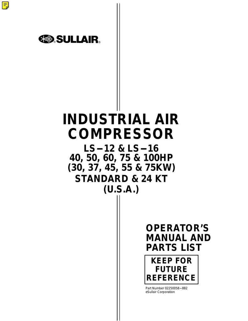 Www Eaircompressorparts Com Ls 16 Sullair Manual Valve Pipe Fluid Conveyance