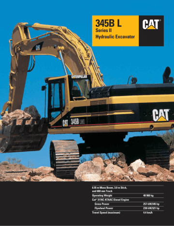 Details about   Caterpillar 345B L Excavator Parts Manual 4SS 9GS SEBP2893-02  2nd revision 8/99