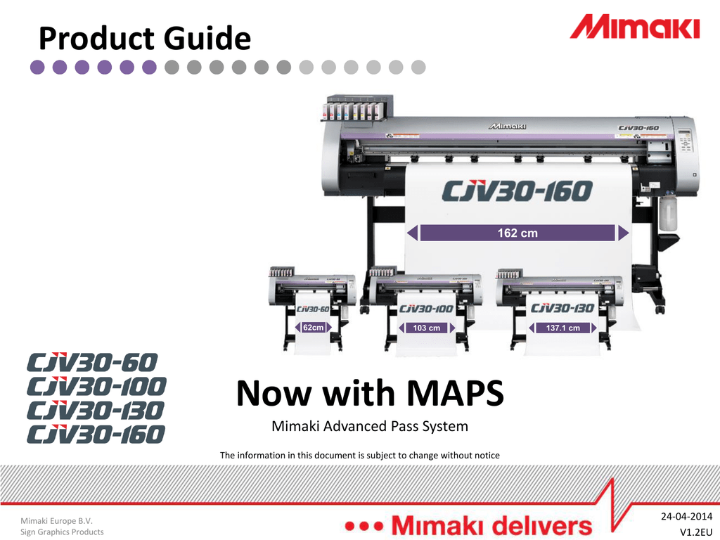 CJV30 Series Product Guide V1.2 EU 