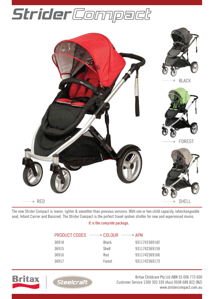 strider compact manual