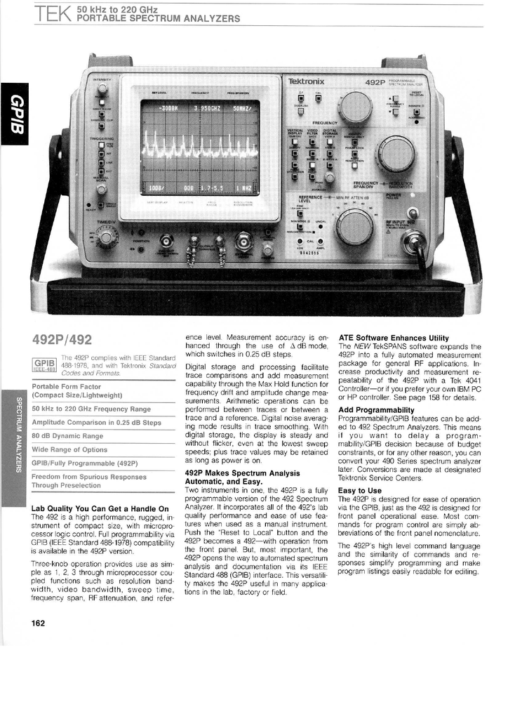 Operating & Service Manual for TEKTRONIX  067-0885-00 Microwave Comb Generator, 