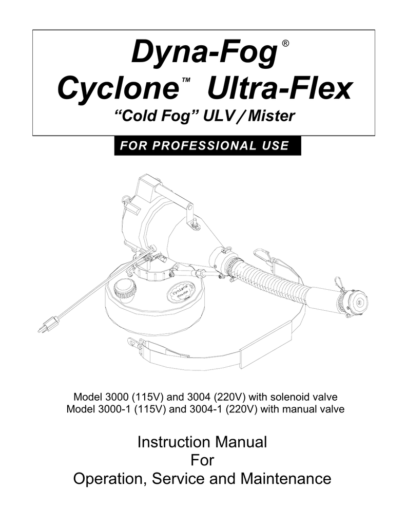 Cyclone Ultra Flex 3 25 2014 English Curtis Dyna Fog