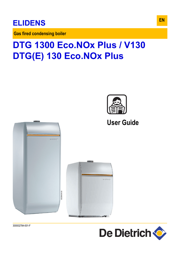 Dedietrich | Dtg 130 Eco.nox Plus | Dtge 130 Eco.nox Plus | Elidens | User  Manual | Dtg 1300 Eco.nox Plus / V130 Dtg(E) 130 Eco.nox Plus Gas Fired |  Manualzz