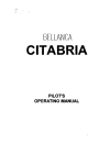 Bellanca Citabria 7ECA, 7GCAA, 7KCAB, 7GCBC Pilot's Operating Manual