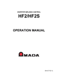 Amada Miyachi HF2 HF2S Operation Manual