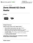 SleuthGear C5520 Clock Radio: AI Chat &amp; PDF Access
