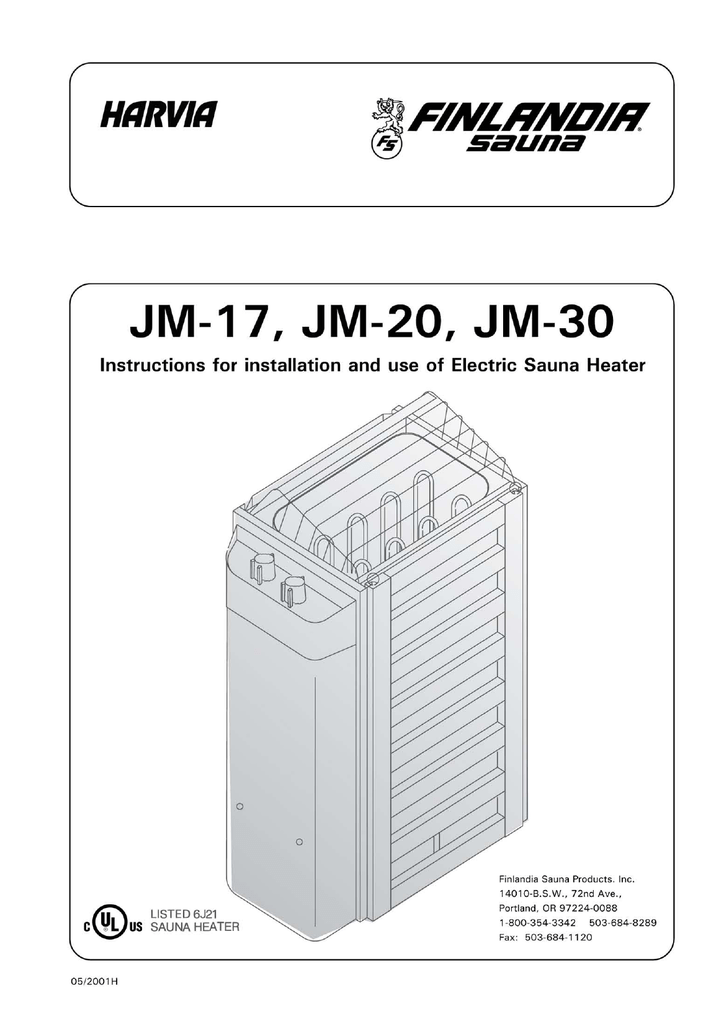 Finlandia Sauna Wiring Diagram - Wiring Diagram