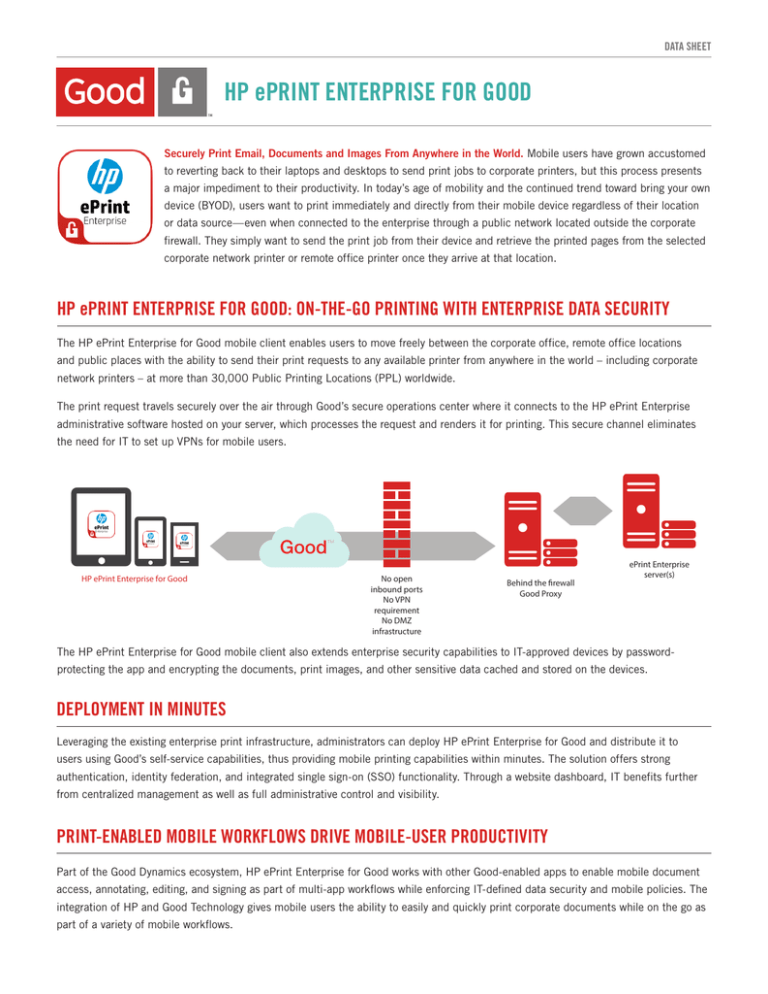 hp eprint enterprise