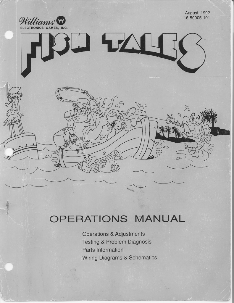 Williams Fish Tales Manual Manualzz