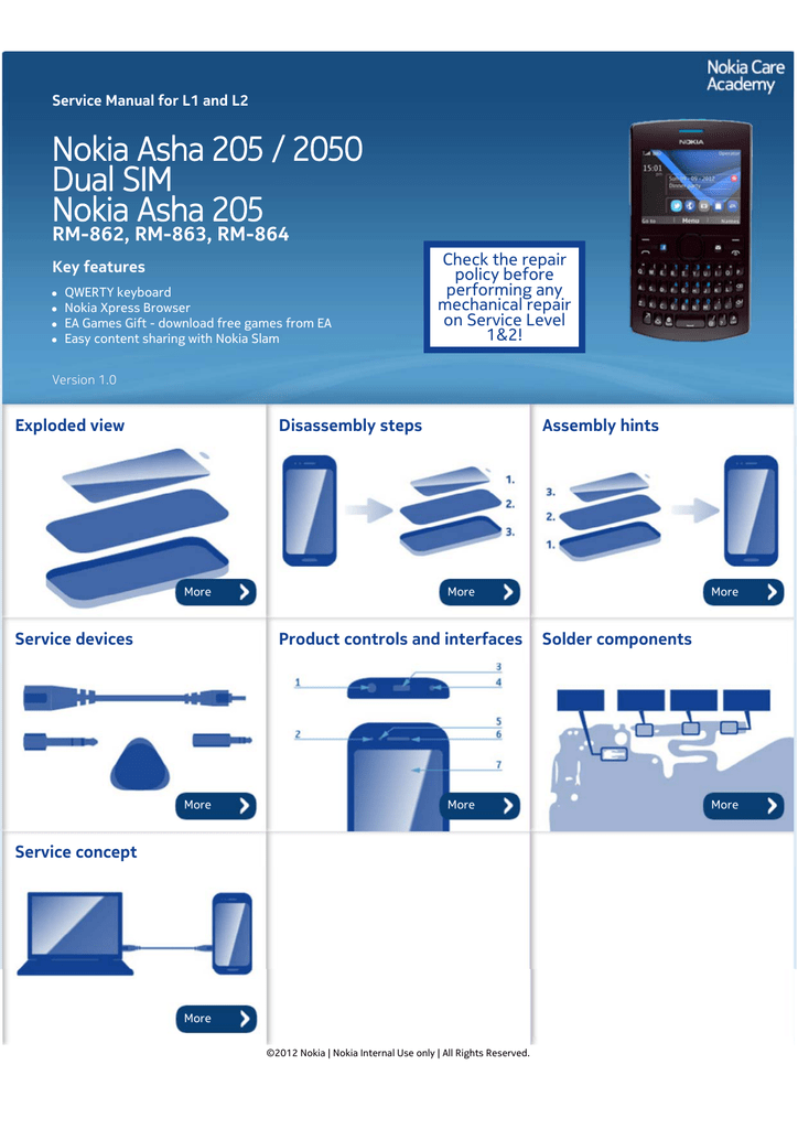 hard reset nokia asha 205