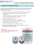 Microdot Meter Disinfection Protocol | AI Chat &amp; PDF Access