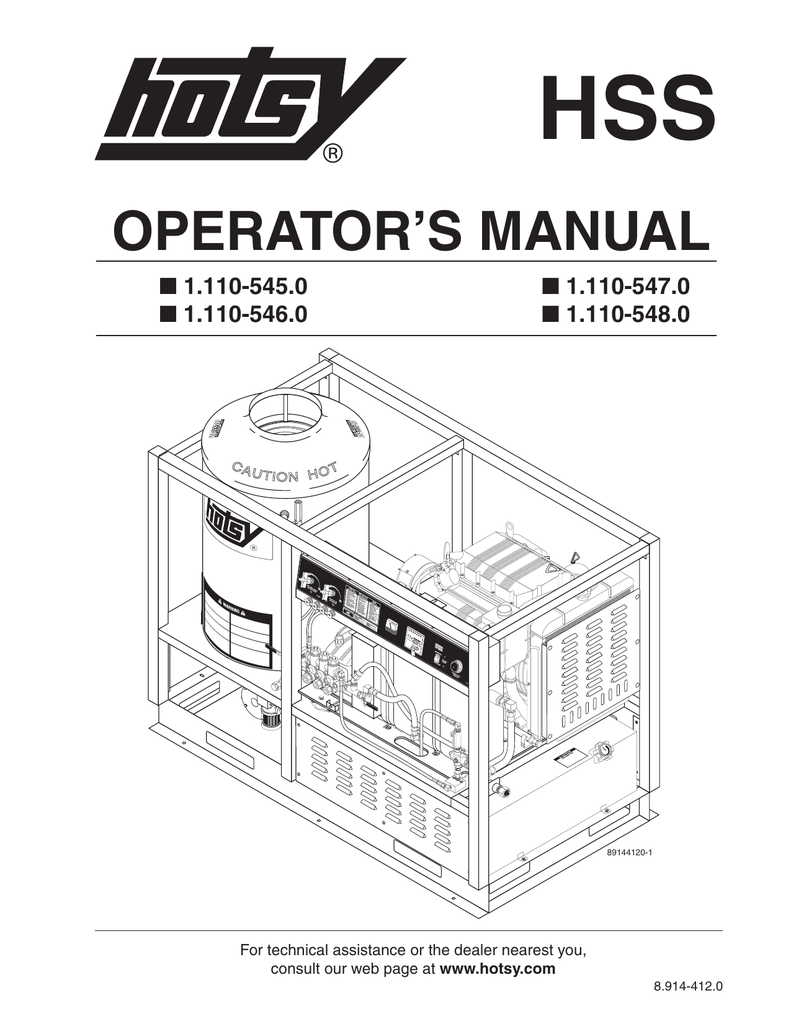 See The Operator S Manual For These