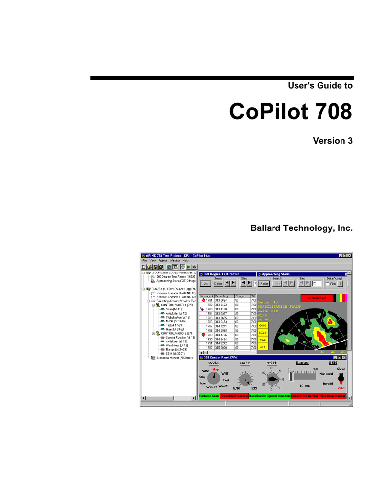 User s Guide To CoPilot 708 Manualzz