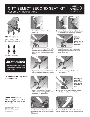 city select pram kit instructions