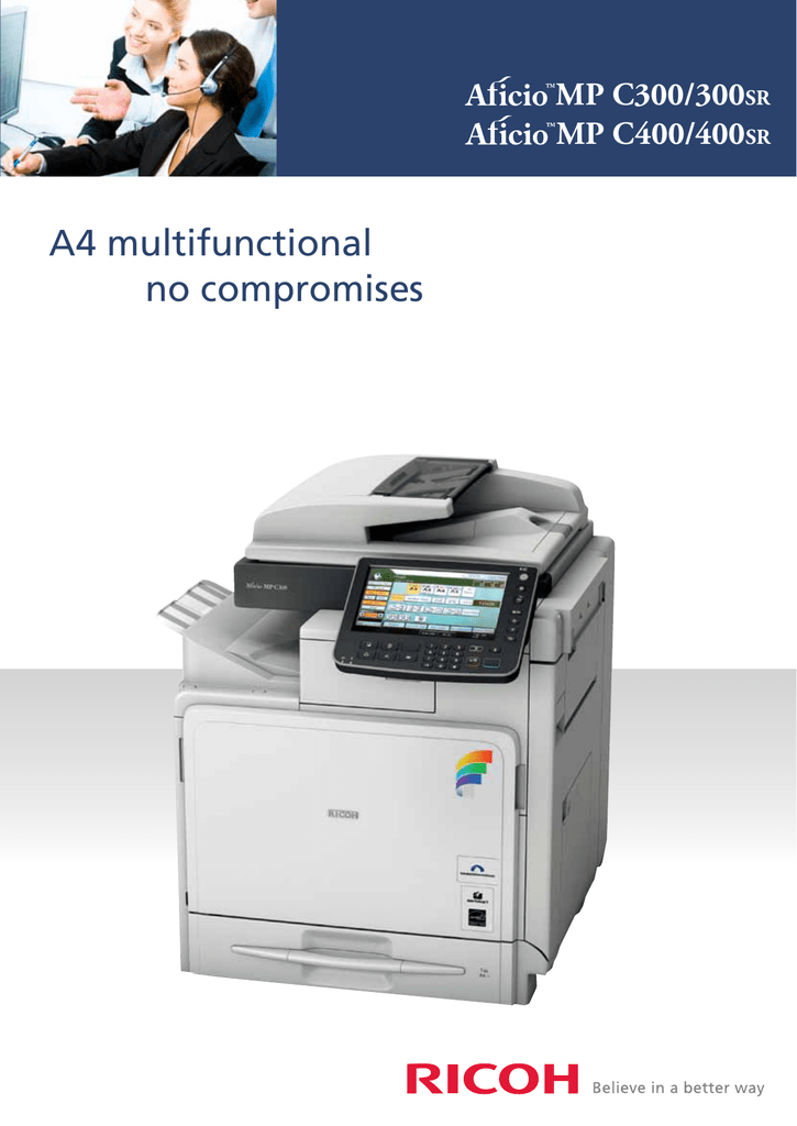 Aficio Mp C300 Printer Brochure Manualzz