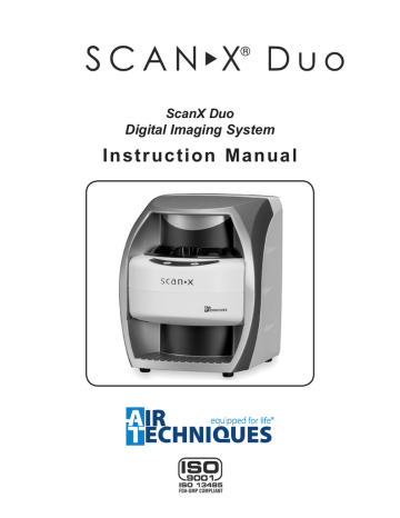 Air Techniques ScanX Duo Instruction manual | Manualzz