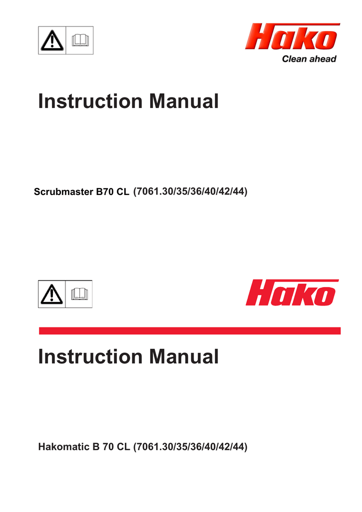 Hako Spare Parts Manuals | Reviewmotors.co