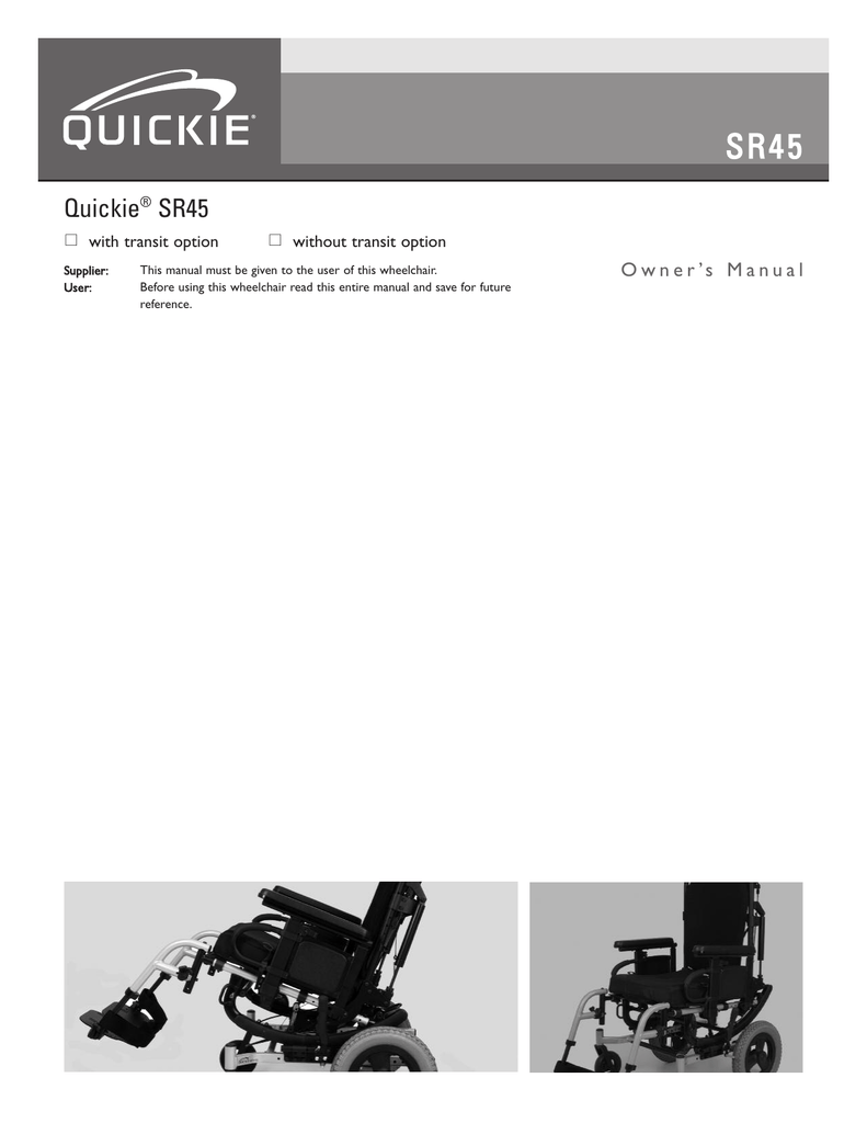 quickie-sr45-manualzz