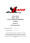 Jabiru J230 D PILOT'S OPERATING HANDBOOK