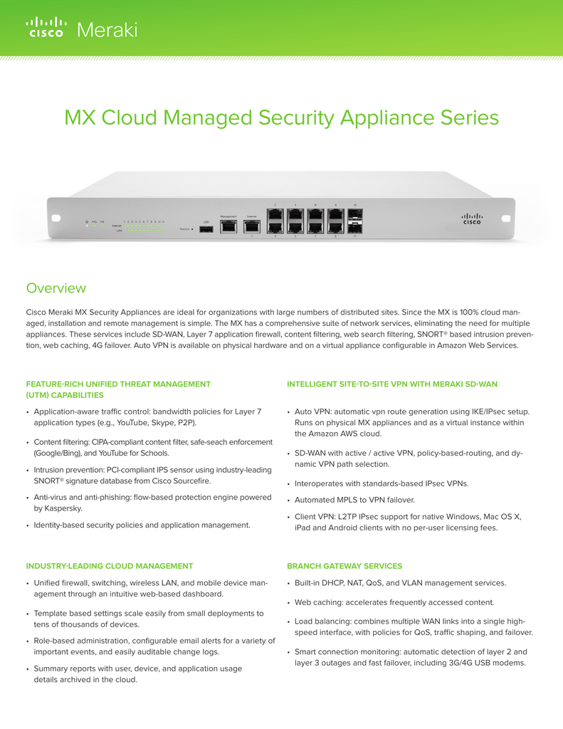 meraki client for mac