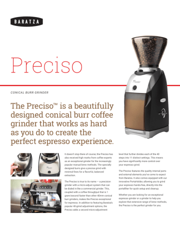 conical burr coffee grinder