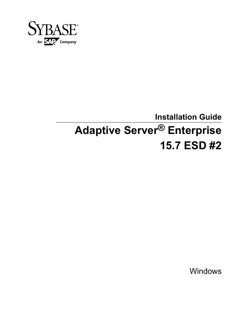 sybase-installation-guide-manualzz