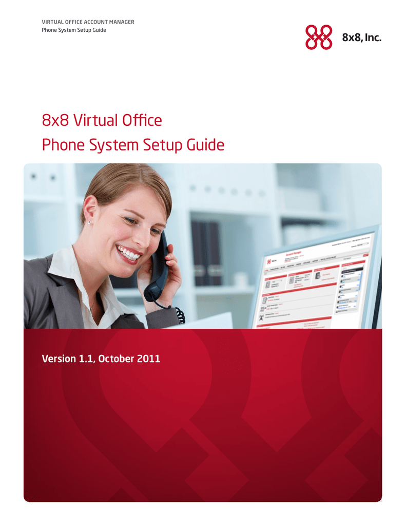8x8 Virtual Office Phone System Setup Guide | Manualzz