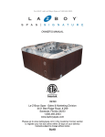 La-Z-Boy Signature Hot Tub Owner's Manual