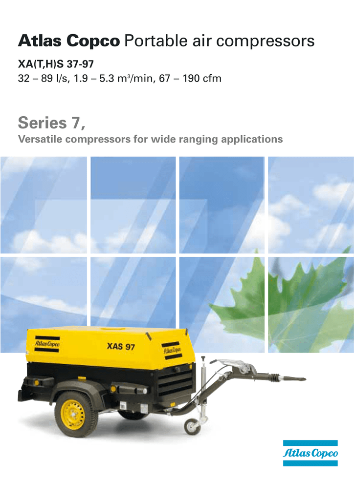 ATLAS COPCO XAS 47 KD Compressor Filter Service Kit w/ Deutz Engine 