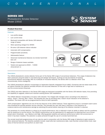C O N V E N T I O N A L | Manualzz  System Sensor 2351e Smoke Detector Wiring Diagram    Manualzz