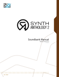 Synth Anthology 2 Soundbank Manual