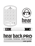 Hear Back Pro PRO User Guide