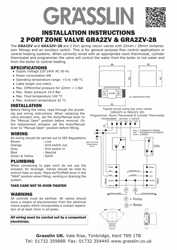 Boiler Zone Wiring Diagram How To Wire A Zone Valve To A, 53 OFF